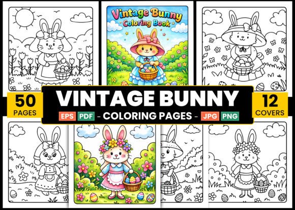 Bold Easy Vintage Bunny Coloring Pages: Your Complete Guide to a Profitable KDP Coloring Book