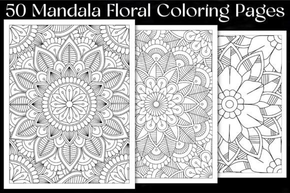 Discover the Art of Relaxation with Mandala Floral Coloring Pages
