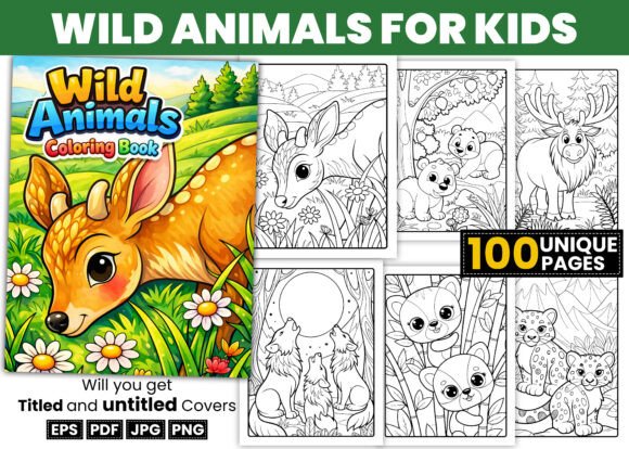 How Wild Animals Kids Coloring Book Pages Compare With Other Coloring Resources for Young Creators