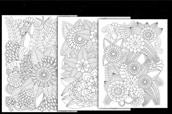 Intricate Floral Coloring Pages: A Gateway to Mindful Creativity