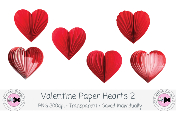 Valentine Paper Hearts 2: Adding Dimensional Romance to Your Design Work
