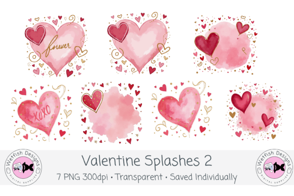 Watercolor Valentine PNG Splashes 2: A Practical Review for Creators and Small Business Owners